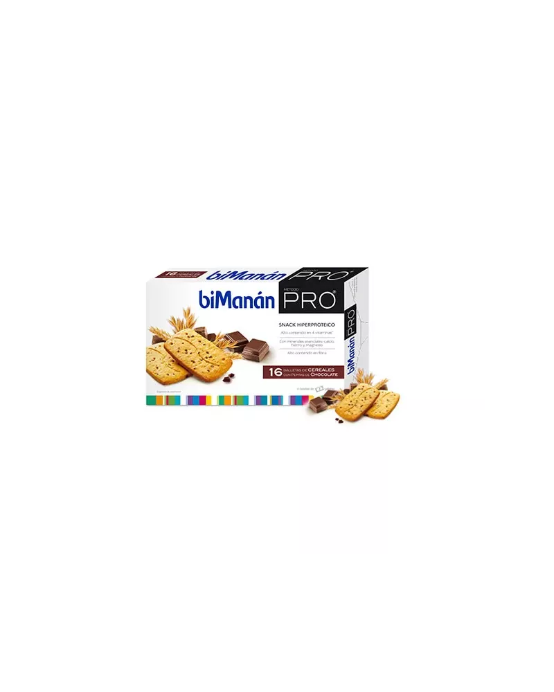 Bimanán Befit Galletas De Cereales Con Pepitas De Chocolate 16uds