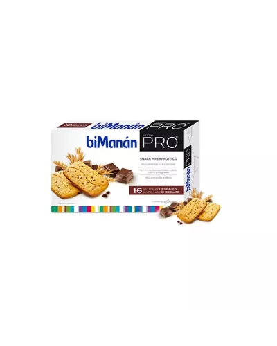 Bimanán Pro Biscuits Cereals With Nuggets Choco 16 Units