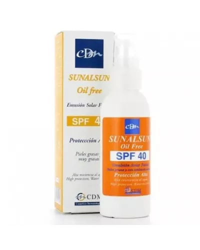 Sunalsun Oil Free Protección Alta Fp40 75ml Cdm