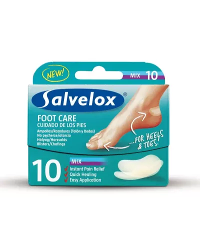 Salvelox Assortiment Emplâtres Hydrocolloïdes 10 Unités