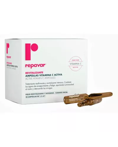 Repavar Revitalizante Active Vitamin C 20 Ampoules x 1.5ml
