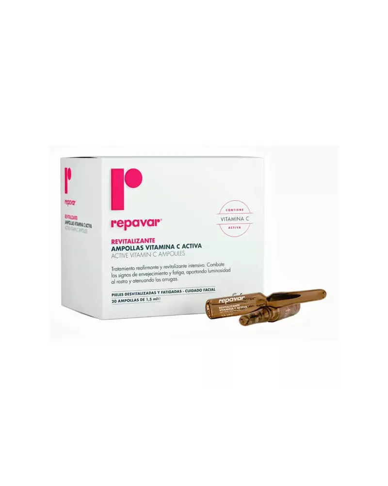 Repavar Ampoules Revitalisantes Vitamine C Active 20x1.5ml