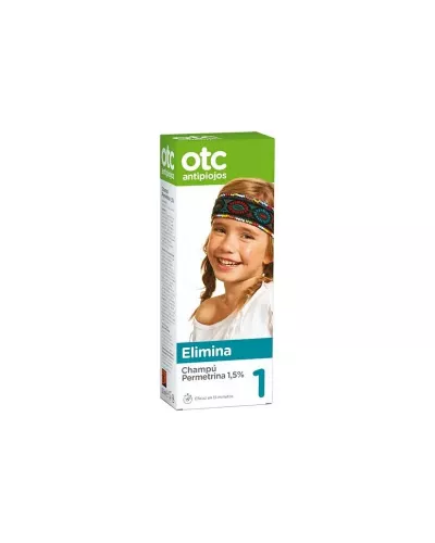Otc Antipiojos Eliminates Permethrin Shampoo 1,5 125ml