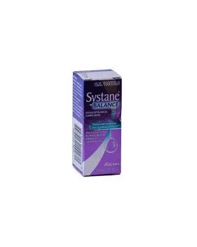 Alcon Systane Balance Gouttes Ophtalmiques Lubrifiantes 10ml