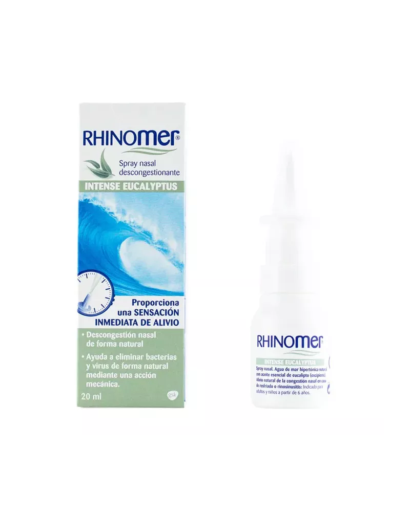 Rhinomer Intense Eucaliptus Spray Nasal Descongestionante 20ml