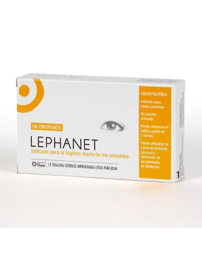 Thea Lephanet 12 Eye Cleansing Wipes