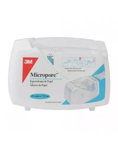 Hartmann Esparadrapo Micropore Blanco 7,5 X 2,5 Cm 3m