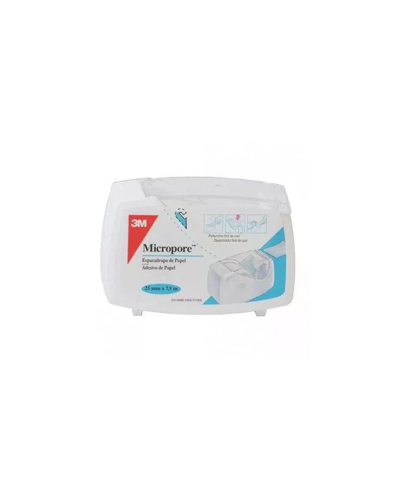 Hartmann Esparadrapo Micropore Blanco 7,5 X 2,5 Cm 3m