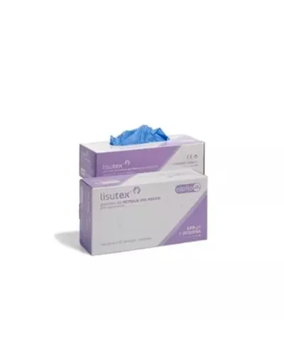 Guantex Lisutex Nitrilo S-P T-M 100U