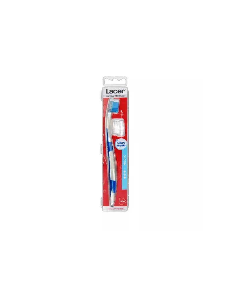 Brosse À Dents Lacer Adulte De Précision Maximale Moyenne 1ud