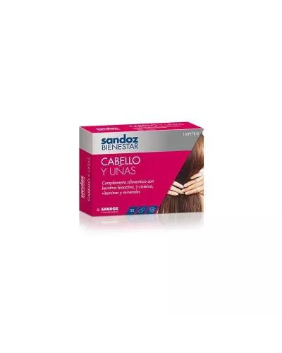Sandoz Hair and Nails 30 Capsules