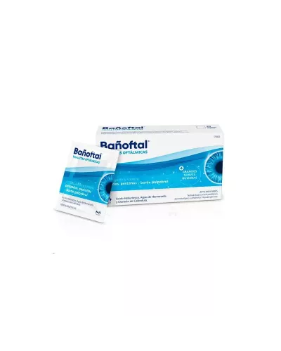 M4pharma Bañoftal Toallitas Oftálmicas Oculares Estéril 20 Unidades