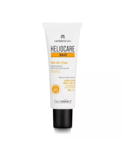 Heliocare 360 Gel Oil Free Dry Touch Visage Spf50 50ml