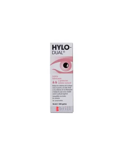 Brill Pharma Hylo Dual Colirio Lubricante y Protector Celular 10ml