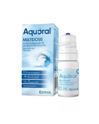 Esteve Gouttes Oculaires Aquoral 10ml
