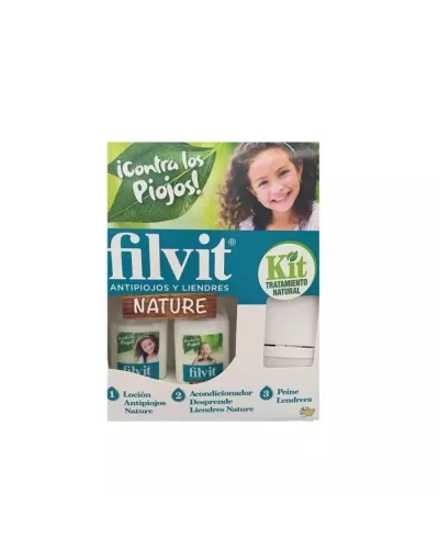 Filvit Nature Anti Lice Lotion 125ml Set 2 Pieces