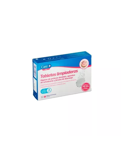Care+ Tabletas Efervescentes Limpiadoras 30 Uds