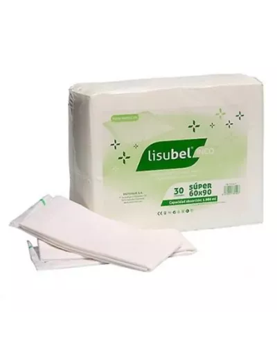 Empapador Lisubel Super 60 X 90 Cm 30 Unidades