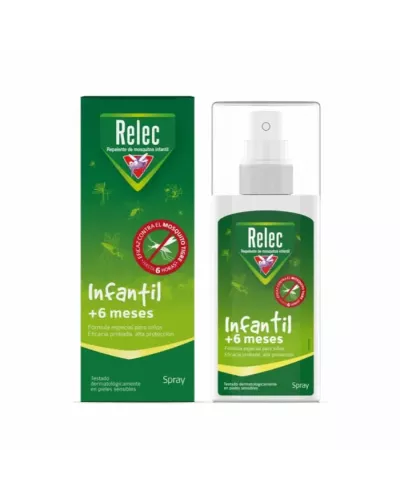 Relec Enfant + 6 Mois Anti Moustiques Vaporisateur 100ml