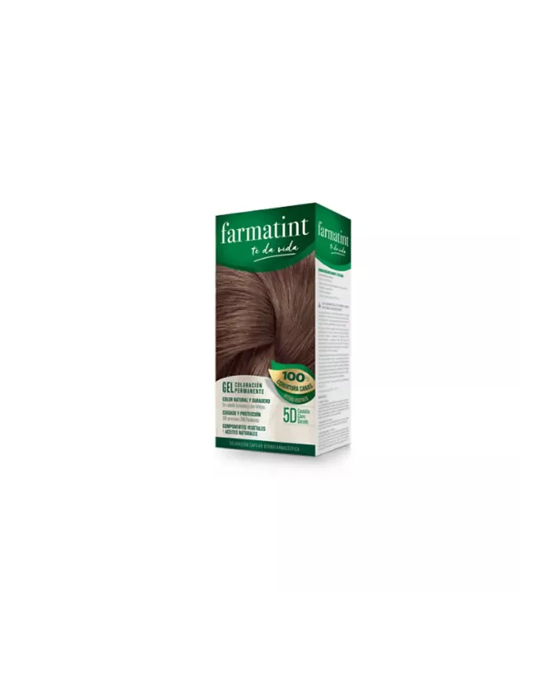 Farmatint Permanent Color Gel 5D Light Golden Brown 150ml