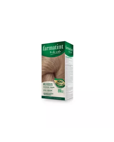 Farmatint Gel Coloración Permanente 8N Rubio Claro 150ml