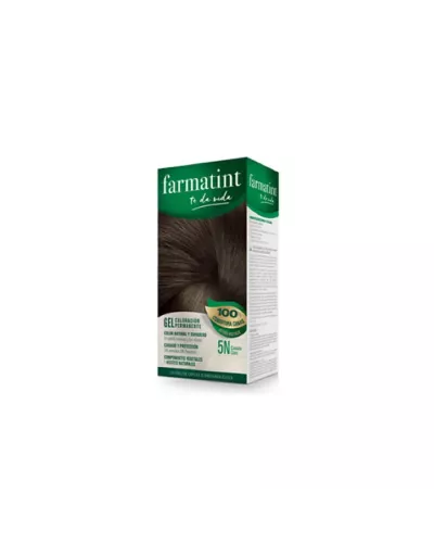 Farmatint Gel Coloración Permanente 5N Castaño Claro 150ml