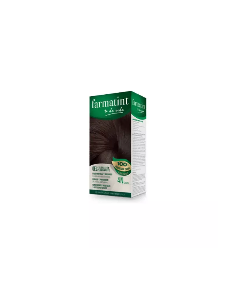 Farmatint Permanent Color Gel 4N Brown 135ml