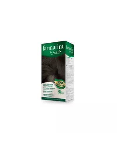 Farmatint Gel Coloración Permanente 3N Castaño Oscuro 150ml
