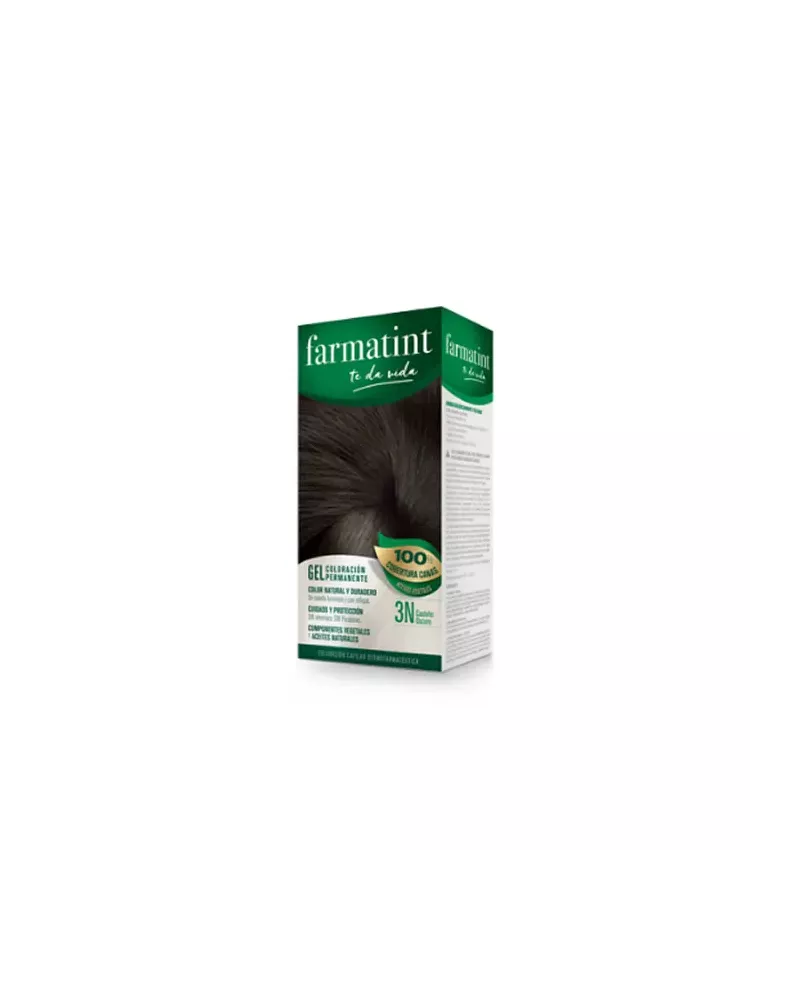 Farmatint Gel Coloration Permanent 3N Brun Foncé 150ml
