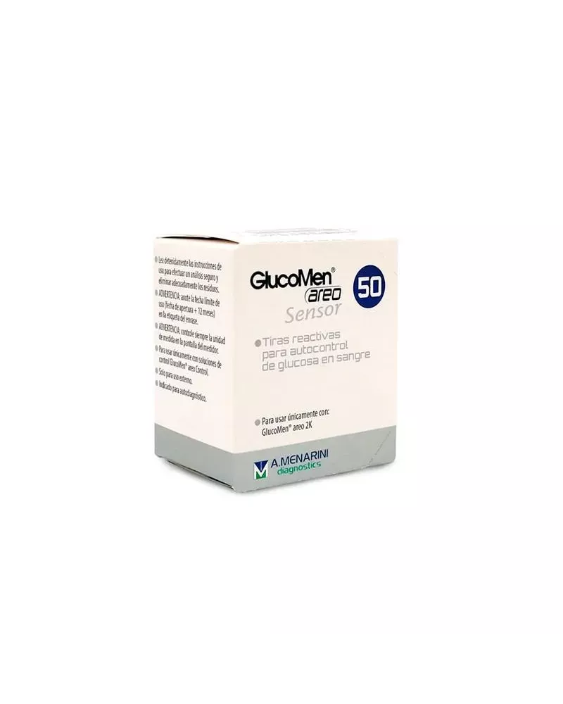Berlin-Chemie Glucomen Areo Sensor Glucosa 50 Tiras