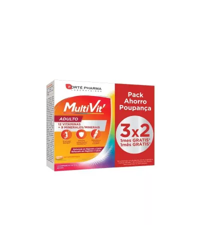 Forté Pharma Forte Pharma Energy Multivit Adulto 84 Comprimidos