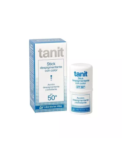 Laboratorios Viñas Tanit Stick Depigmenter With Colour Spf50 4g