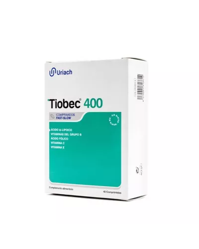 Tiobec 400 40 Comprimés