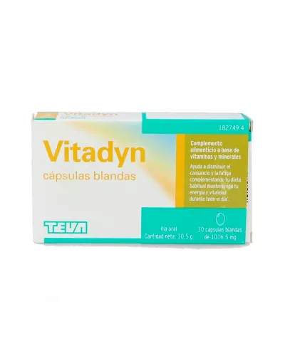Teva Vitadyn30 Gélules
