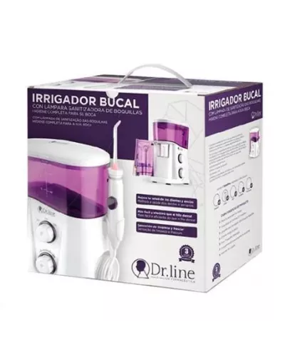 Dr. Line Dr Line Irrigador Bucal Con Lampara Sanitizadora De Boquillas Clarben