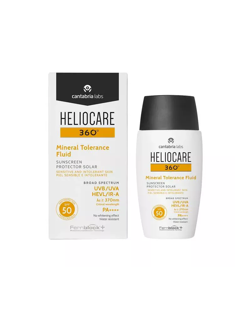 Heliocare 360º Mineral Tolerance Fluid Spf50 50ml