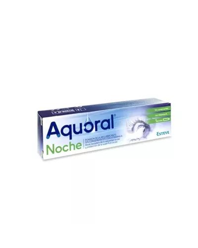Esteve Aquoral Night Lubricating Eye Ointment 5g