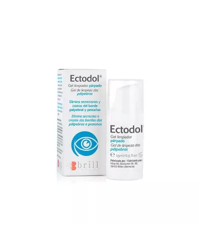 Brill Ectodol Eyelid Cleansing Gel 15ml