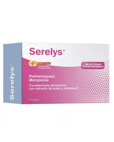 Serelys Perimenopausia Menopause Food Supplement 60 Capsules