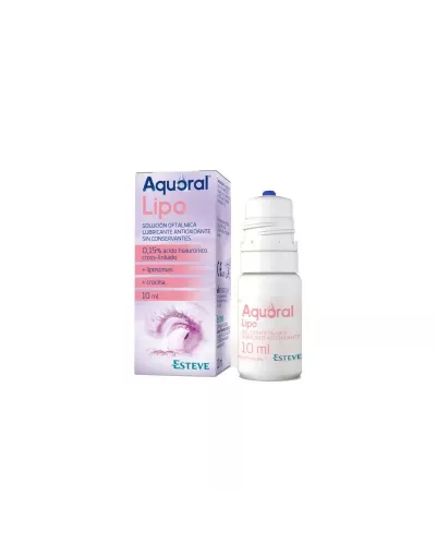 Esteve Aquoral Lipo Solution Ophtalmique 10ml