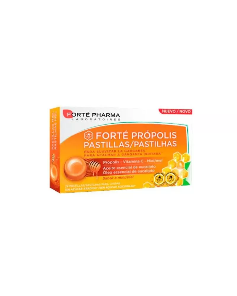 Forté Pharma Própolis Miel 24 Pastillas