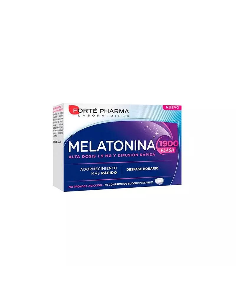 Forté Pharma Flash Forté Mélatonine Flash 1900 30 Comprimés