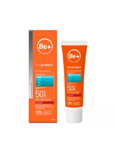 Be+ Skin Protect Colorant pour le Visage Spf50+ 50ml