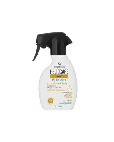 Heliocare 360 Pediatrics Atopic Locion Spray Spf50+ 250ml