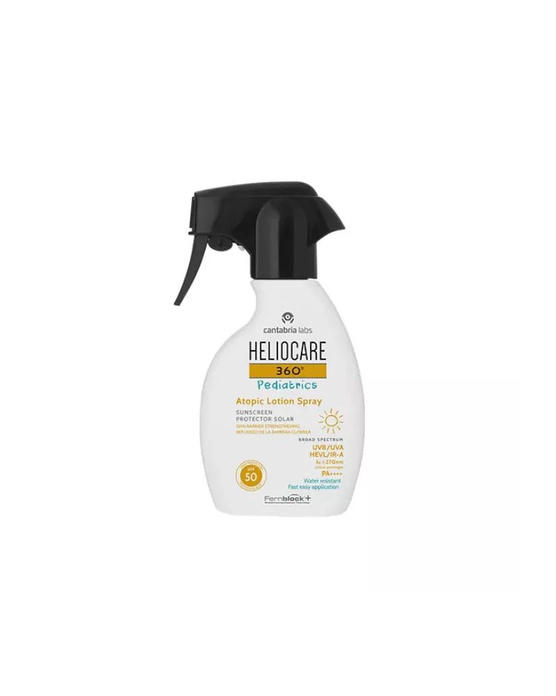 Heliocare 360 Pediatrics Atopic Locion Spray Spf50+ 250ml