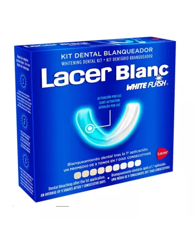 Lacer Blanc White Flash Coffret 3 Produits