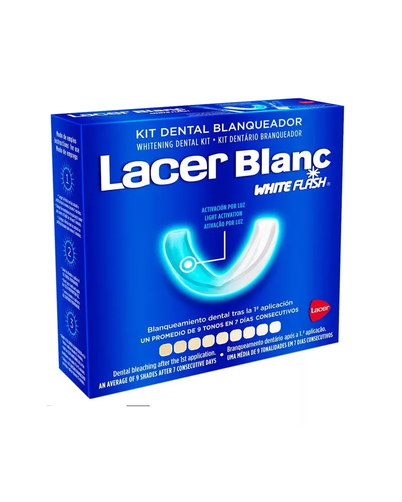 Lacer Blanc White Flash Set 3 Pieces