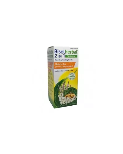 Sanofi Bisolherbal 2en1 Sin Azúcar Tos Seca y Productiva 120ml