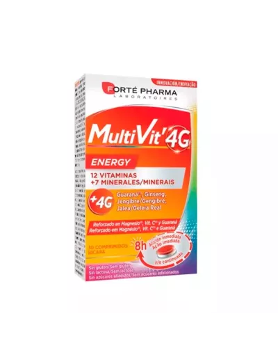 Forté Pharma Multivit 4G Energy 30 Tablets