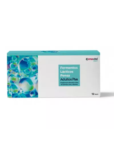 Pensavital Fermentos Lacticos Adultos Plus 12 Vial
